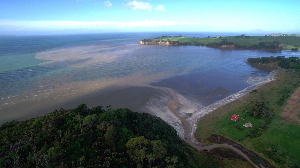 Karepiro Bay sediment flow-647